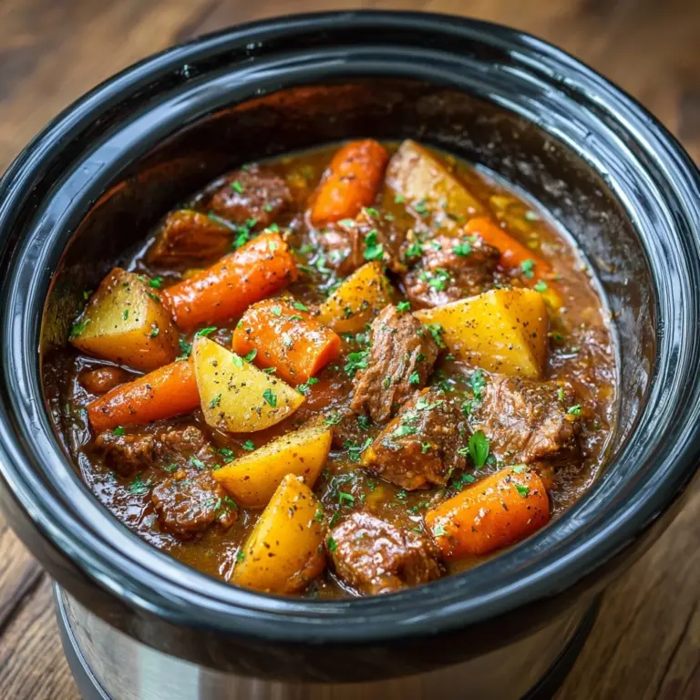 Crock Pot Beef Stew Recipe