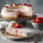 No-Bake Strawberry Cheesecake Recipe