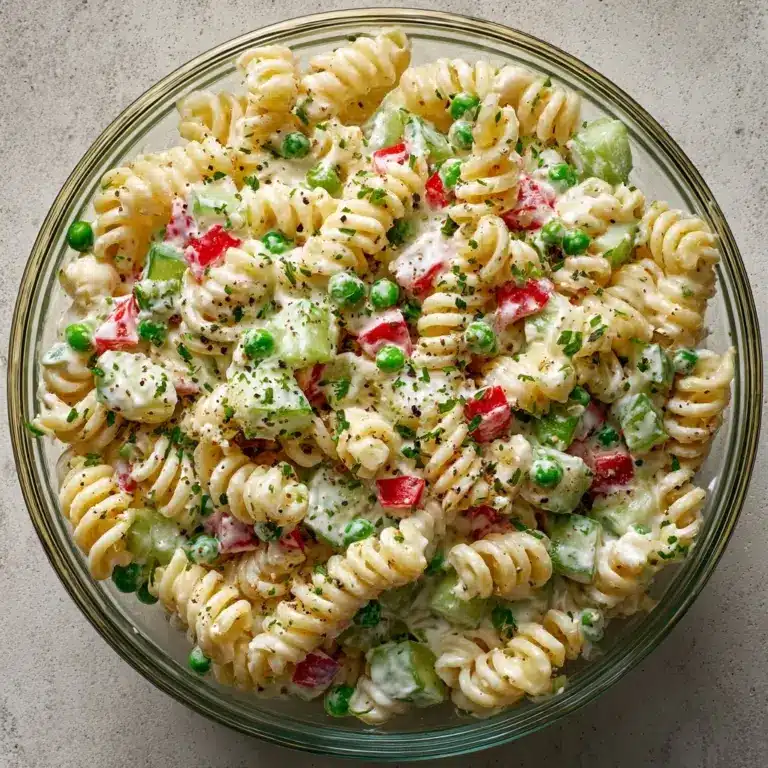 Healthy Tuna Pasta Salad with Peas (Serve Cold) Recipe