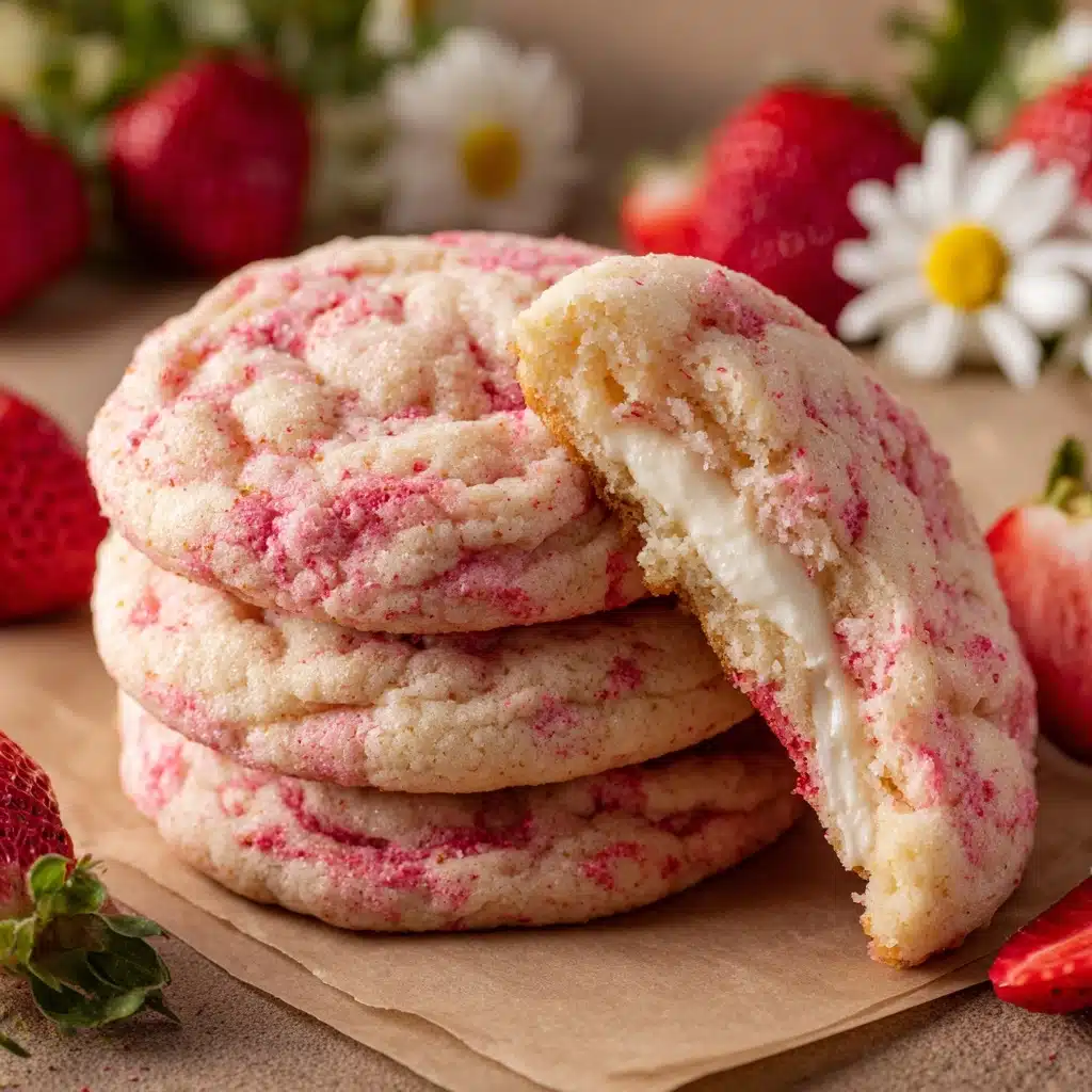 Strawberry Cheesecake Cookies Recipe - Recipe Image