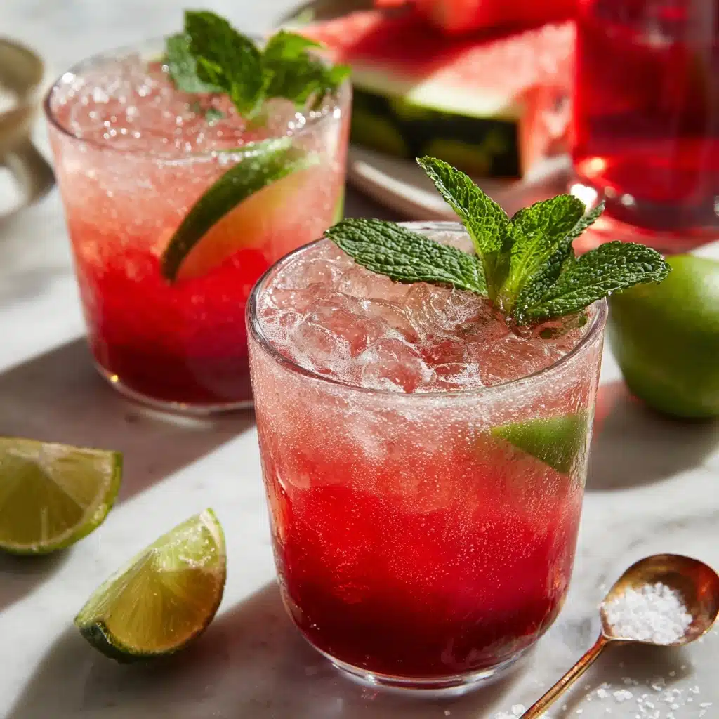 Watermelon Mint Cortisol Mocktail Recipe - Recipe Image