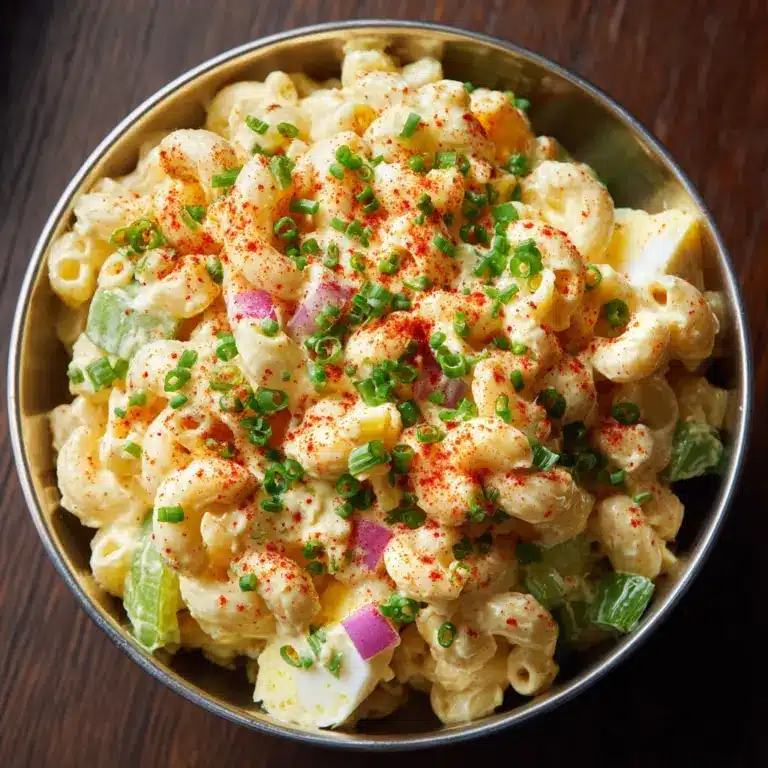 Deviled Egg Pasta Salad Recipe