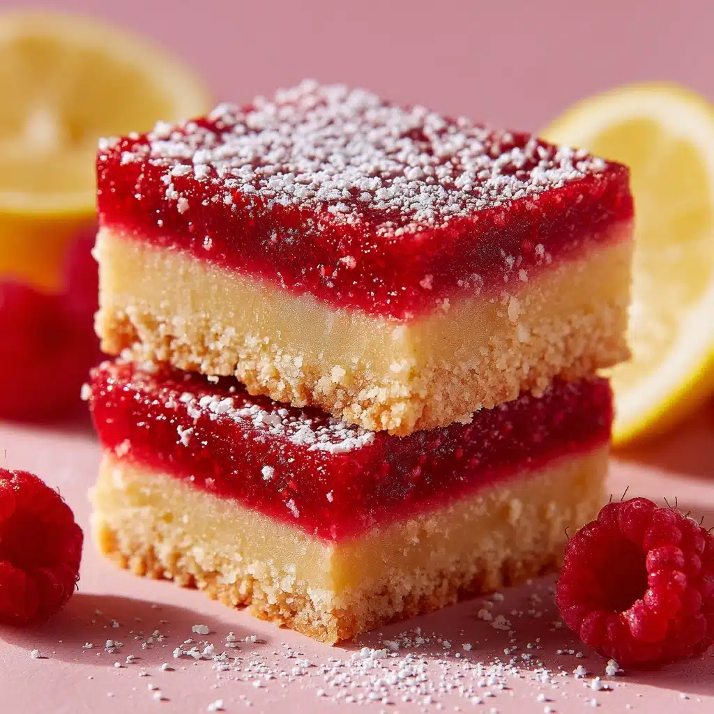 Lemon Raspberry Bars Recipe - Recipe Image