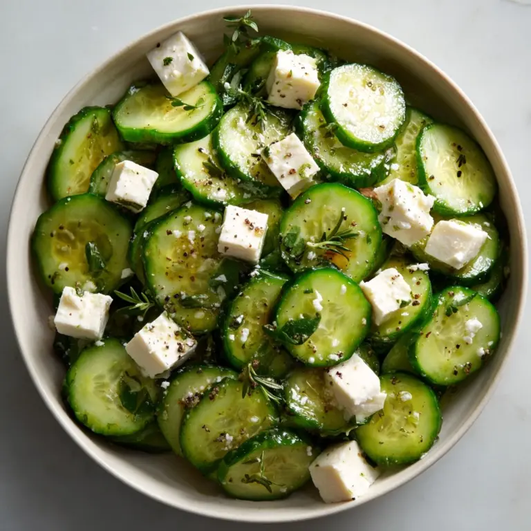 Cucumber Feta Salad Recipe