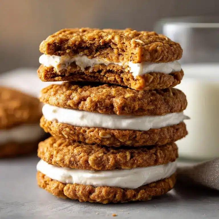 Homemade Oatmeal Cream Pies Recipe