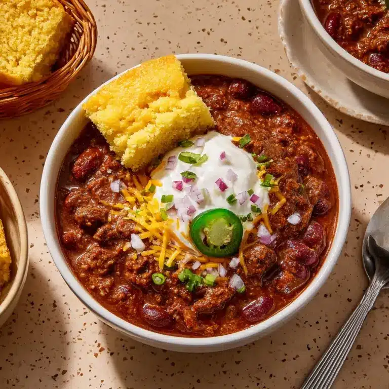 Quick Easy Chili Recipe on Stove Top Recipe
