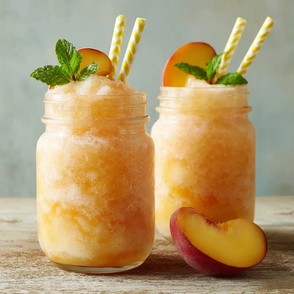 Peach Lemonade Slush Recipe