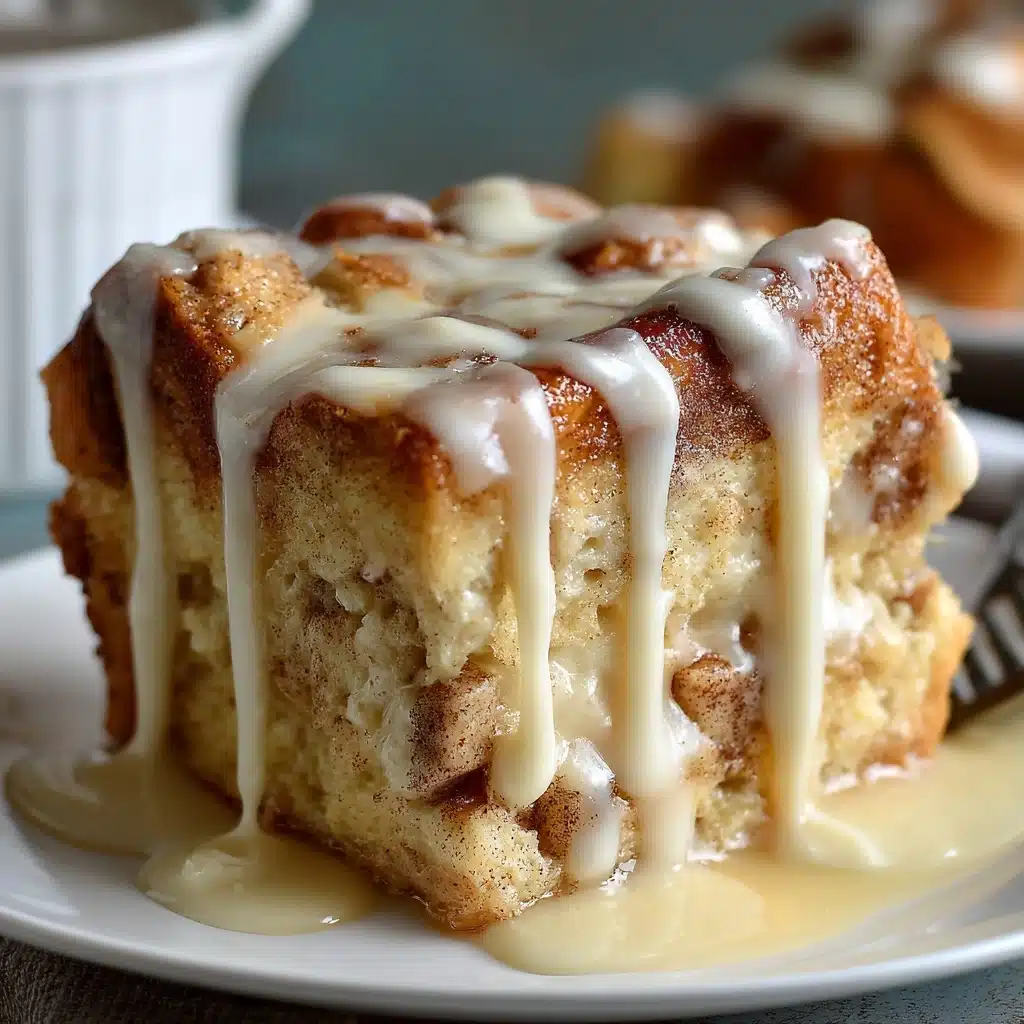High-Protein Cinnamon Roll Baked Oatmeal Recipe - Recipe Image
