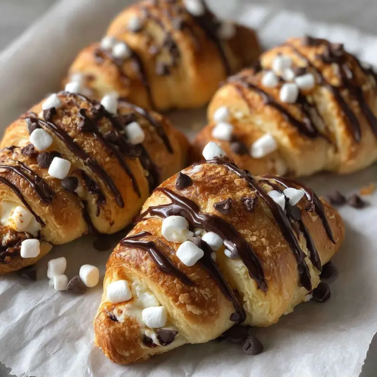 S'mores Crescent Rolls Recipe