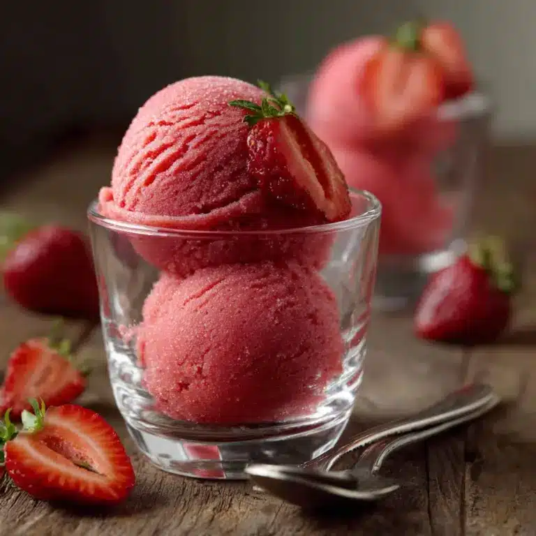 Strawberry Sorbet Recipe