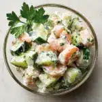 Creamy Cucumber Shrimp Salad Recipe