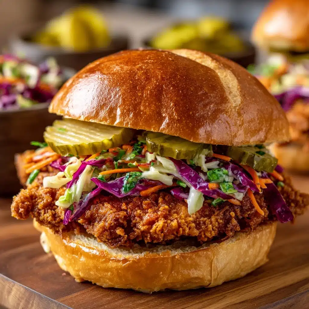 Nashville Hot Chicken Sandwiches Recipe - Recipe Image