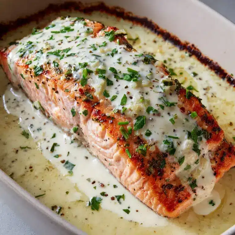 Baked Boursin Salmon – Creamy, Flavorful & Perfectly Baked Recipe