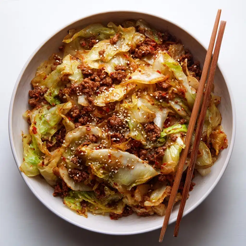 20-Minute Healthy Ground Beef & Cabbage Recipe - Recipe Image
