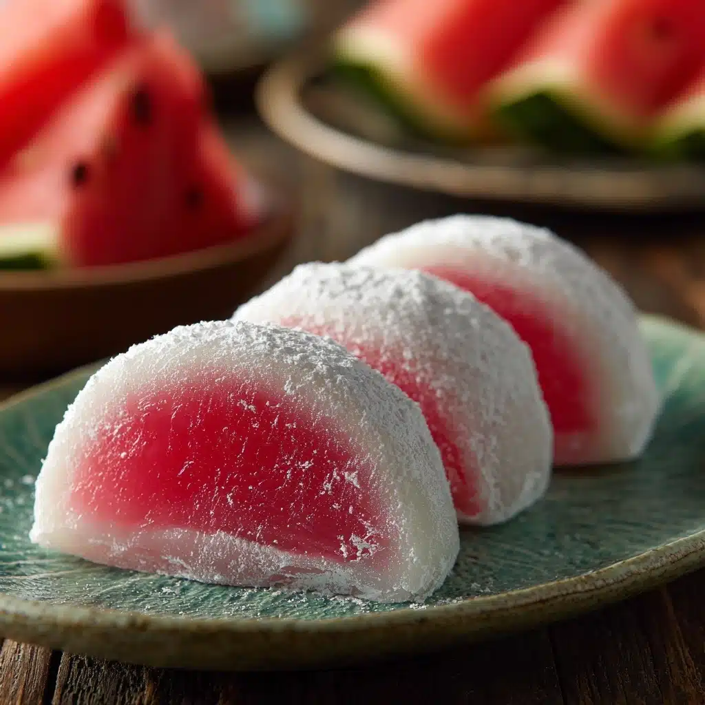 Watermelon Mochi Recipe