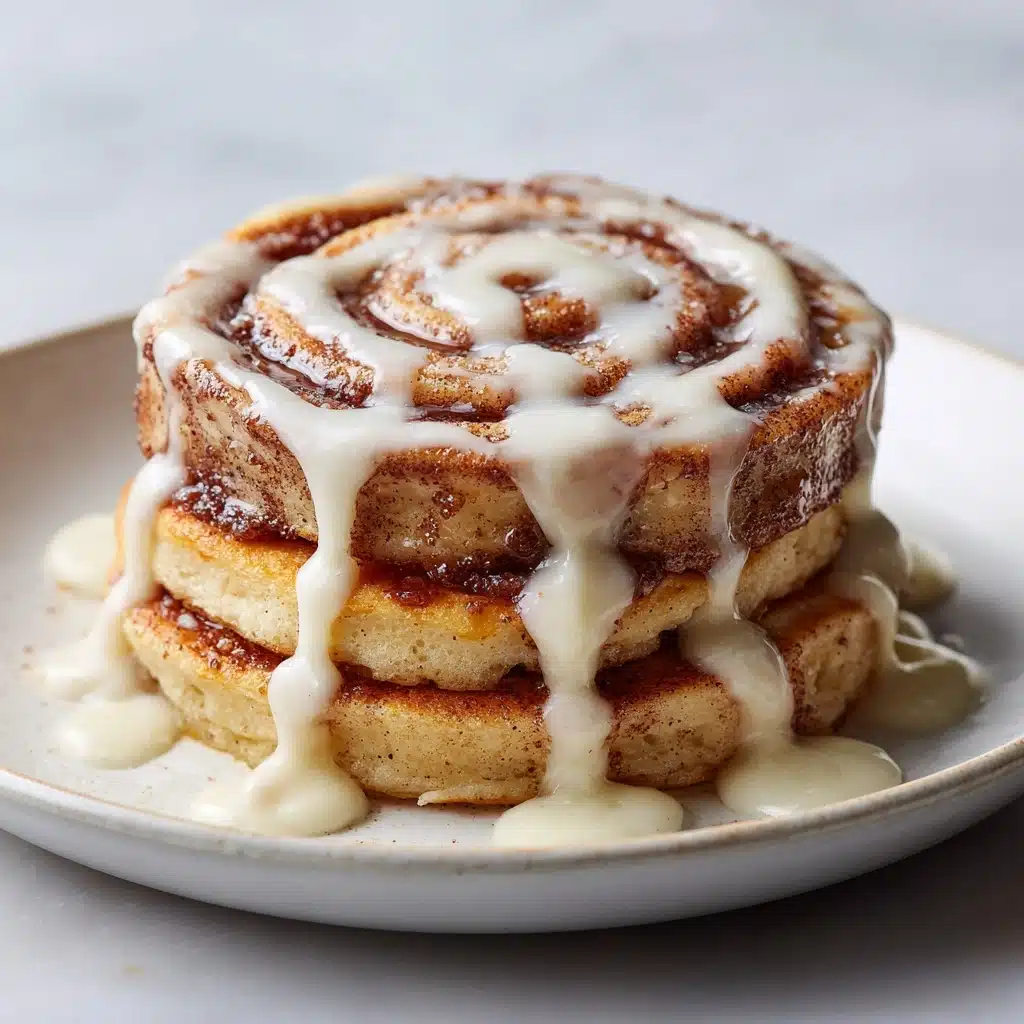Cinnamon Roll Pancakes Recipe