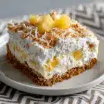 No-Bake Pineapple Cream Dessert Recipe