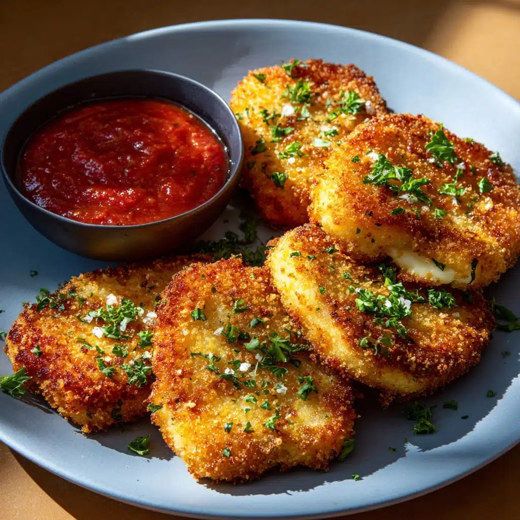 Blackstone Fried Mozzarella Recipe - Recipe Image