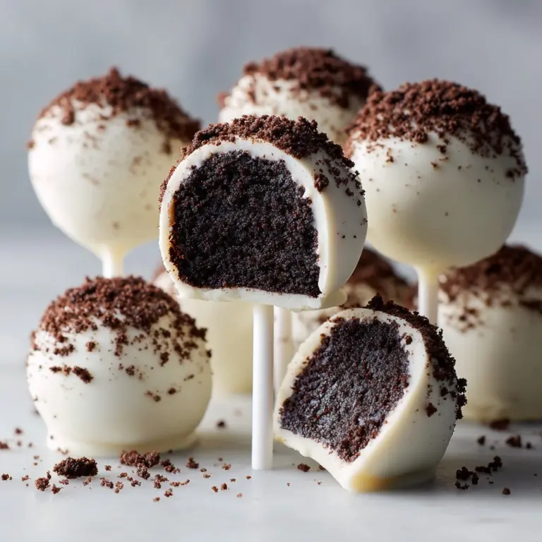 Oreo Cake Pops Recipe