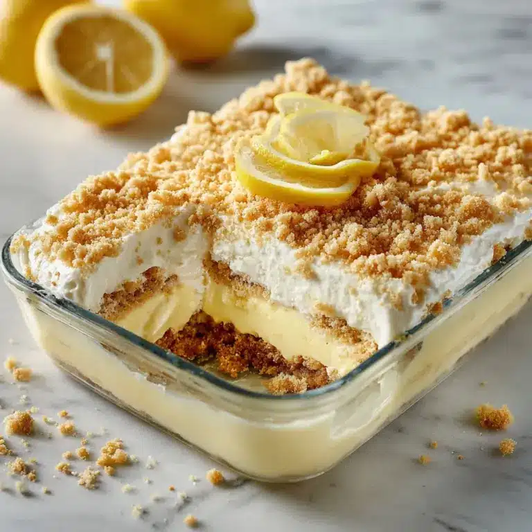 No Bake Oreo Lemon Dessert Recipe