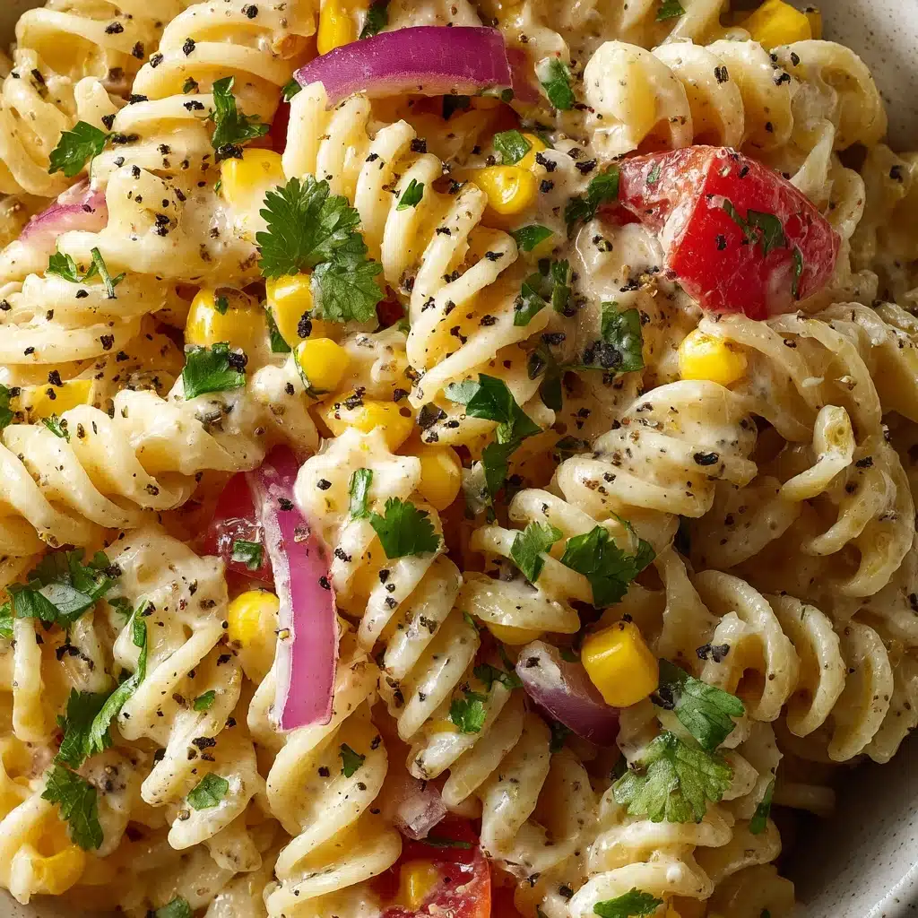 Mexican Street Corn Pasta Salad Recipe
