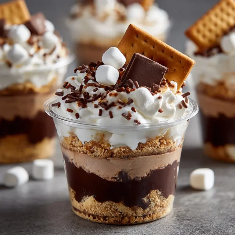 S'mores Pudding Parfaits Recipe