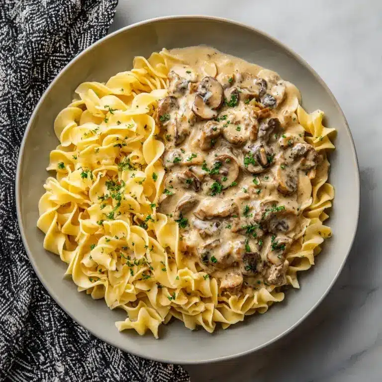 Easy Beef Stroganoff Recipe