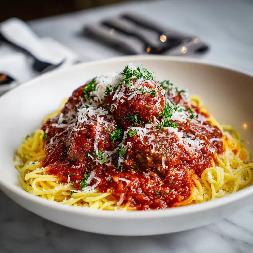 Easy Baked Italian Meatballs Recipe - Recipe Image