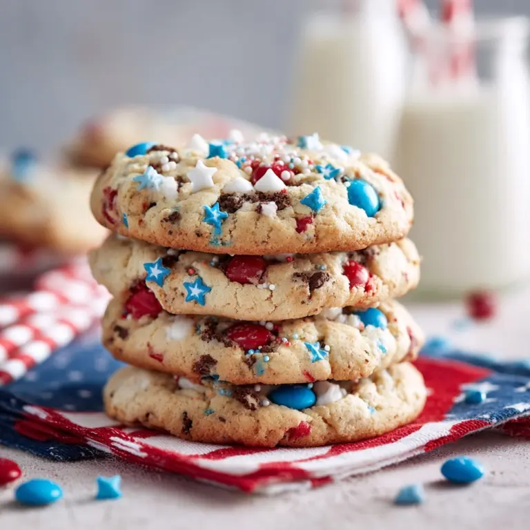 4th of July Fireworks Cookies Recipe