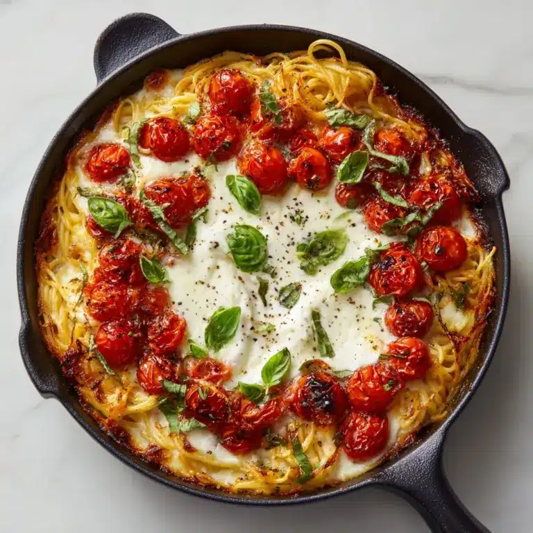 Roasted Tomato and Garlic Ricotta Pasta Recipe