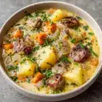 Slow Cooker Cajun Potato Soup Recipe
