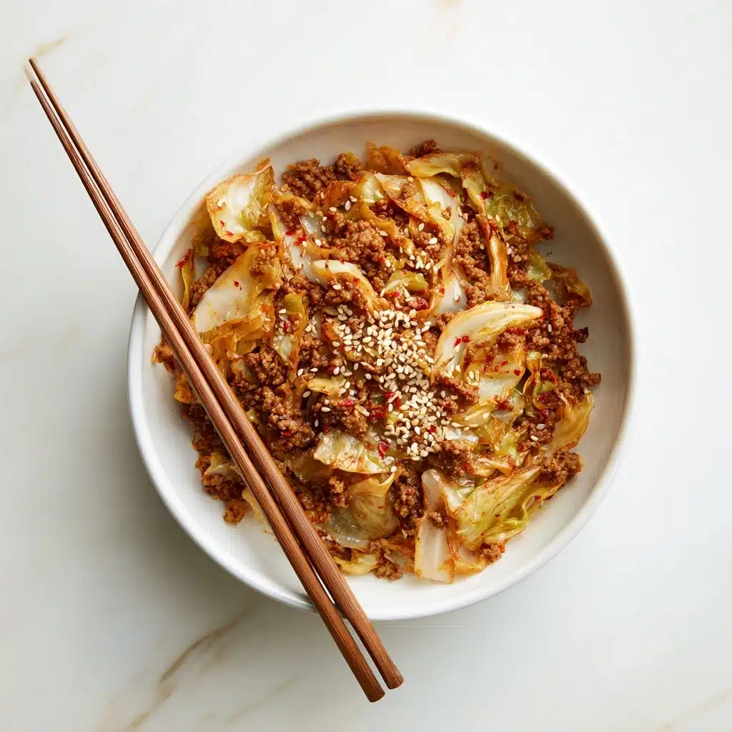 20-Minute Healthy Ground Beef & Cabbage Recipe