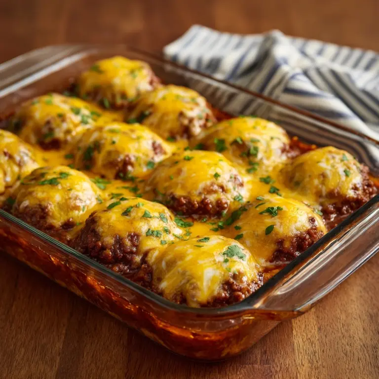 Amish Hamburger Steak Bake Recipe