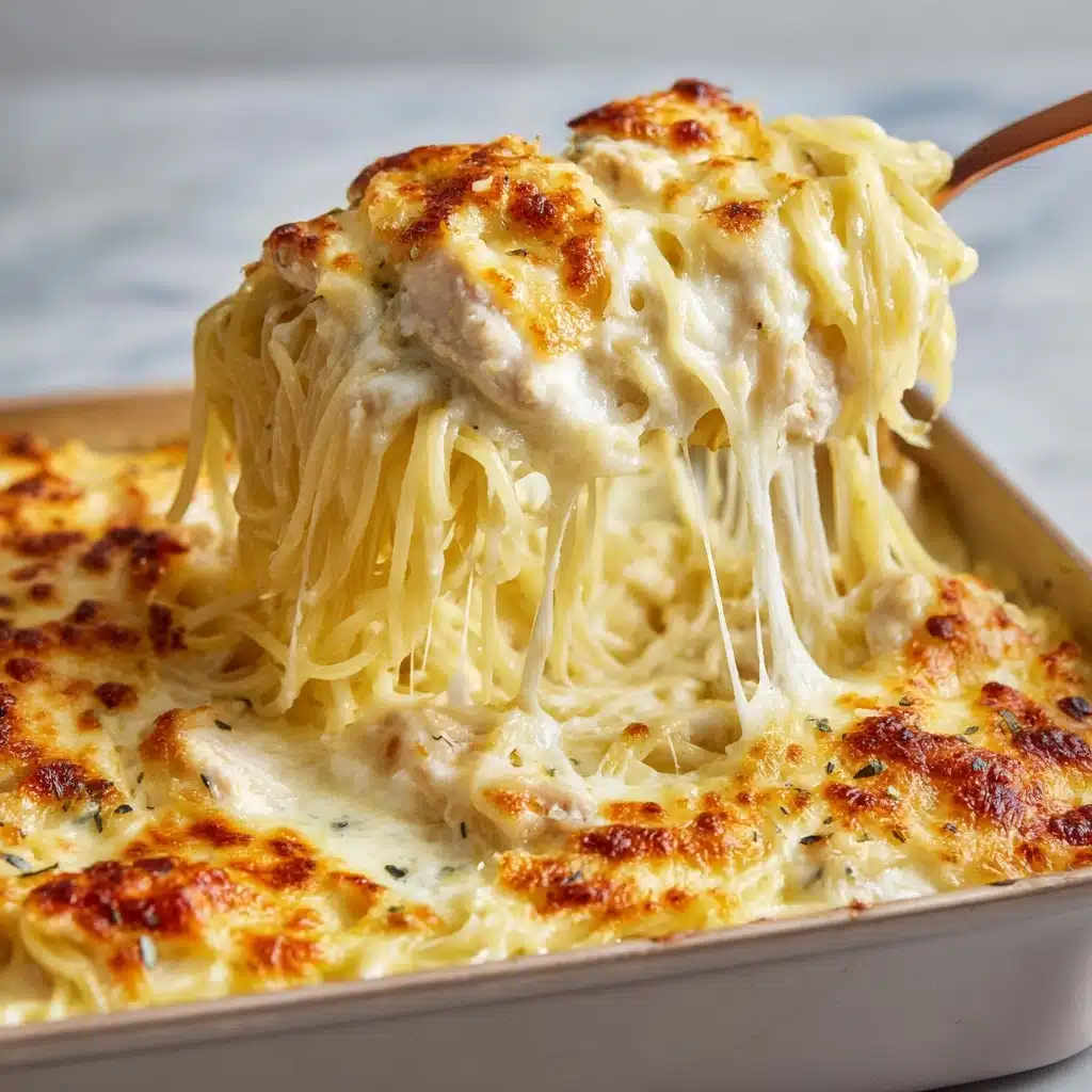 Chicken Alfredo Bake Recipe - Recipe Image