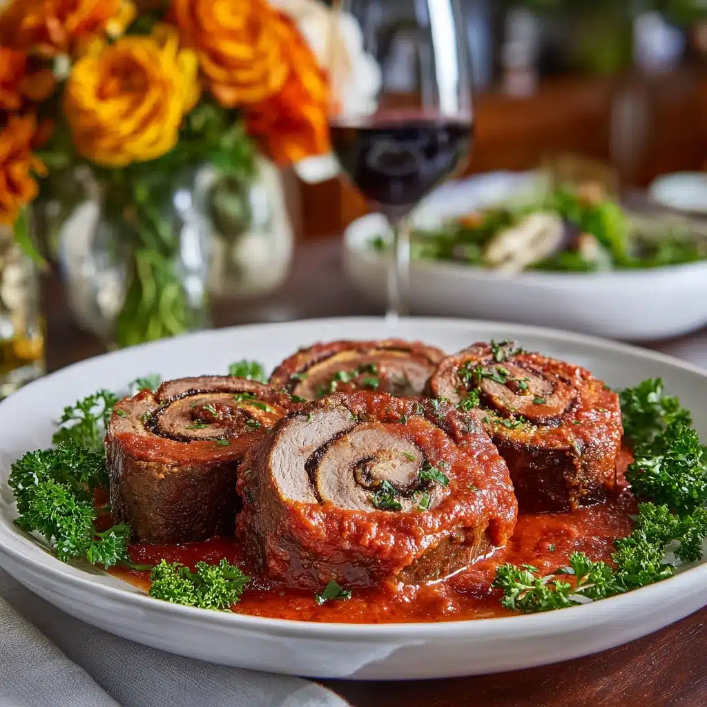 Braciole with Tomato Sauce Recipe - Recipe Image