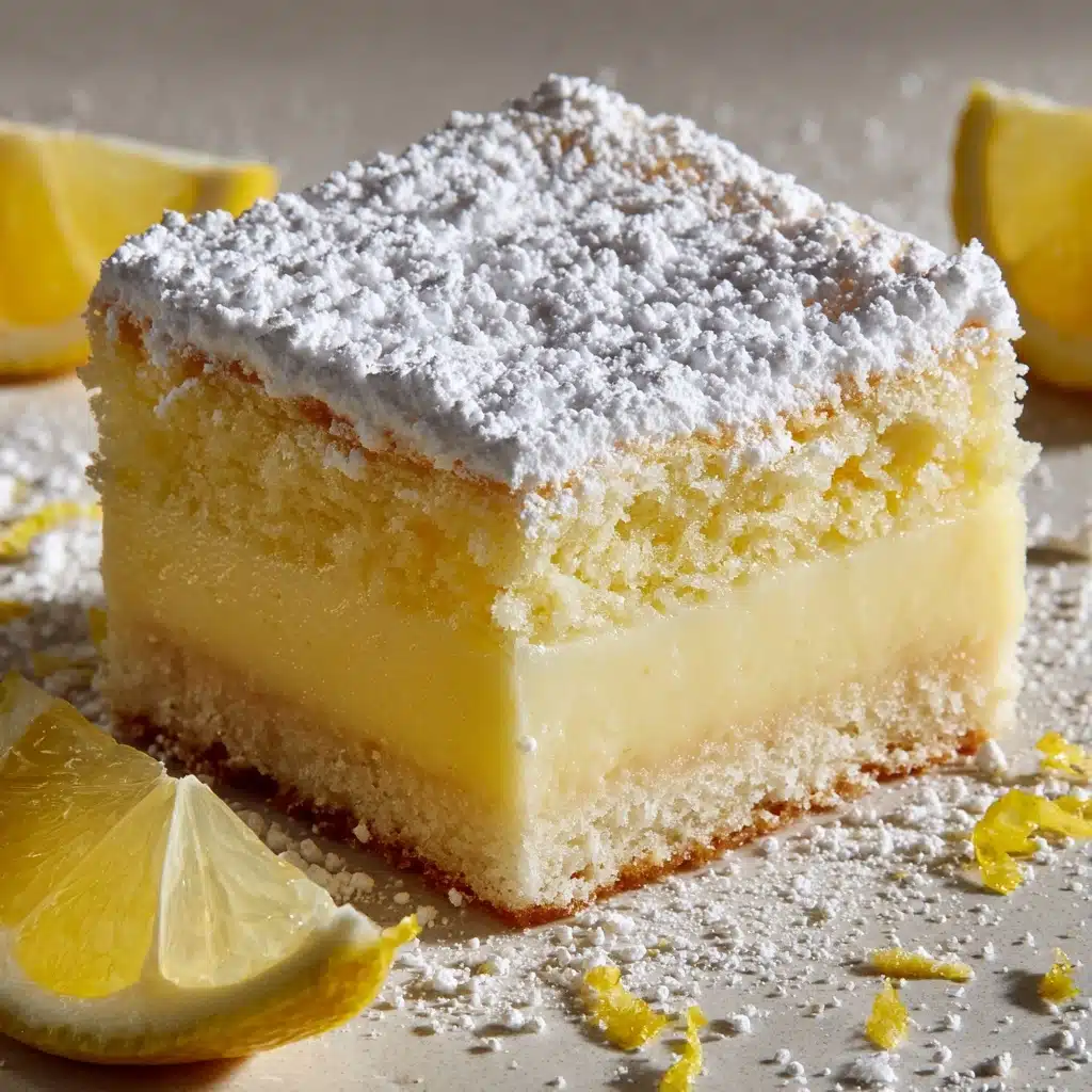 Lemon Custard Cake Recipe - Recipe Image
