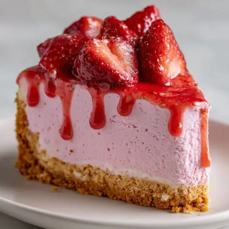 Easy Baked Raspberry Cheesecake (Gluten Free Option) Recipe