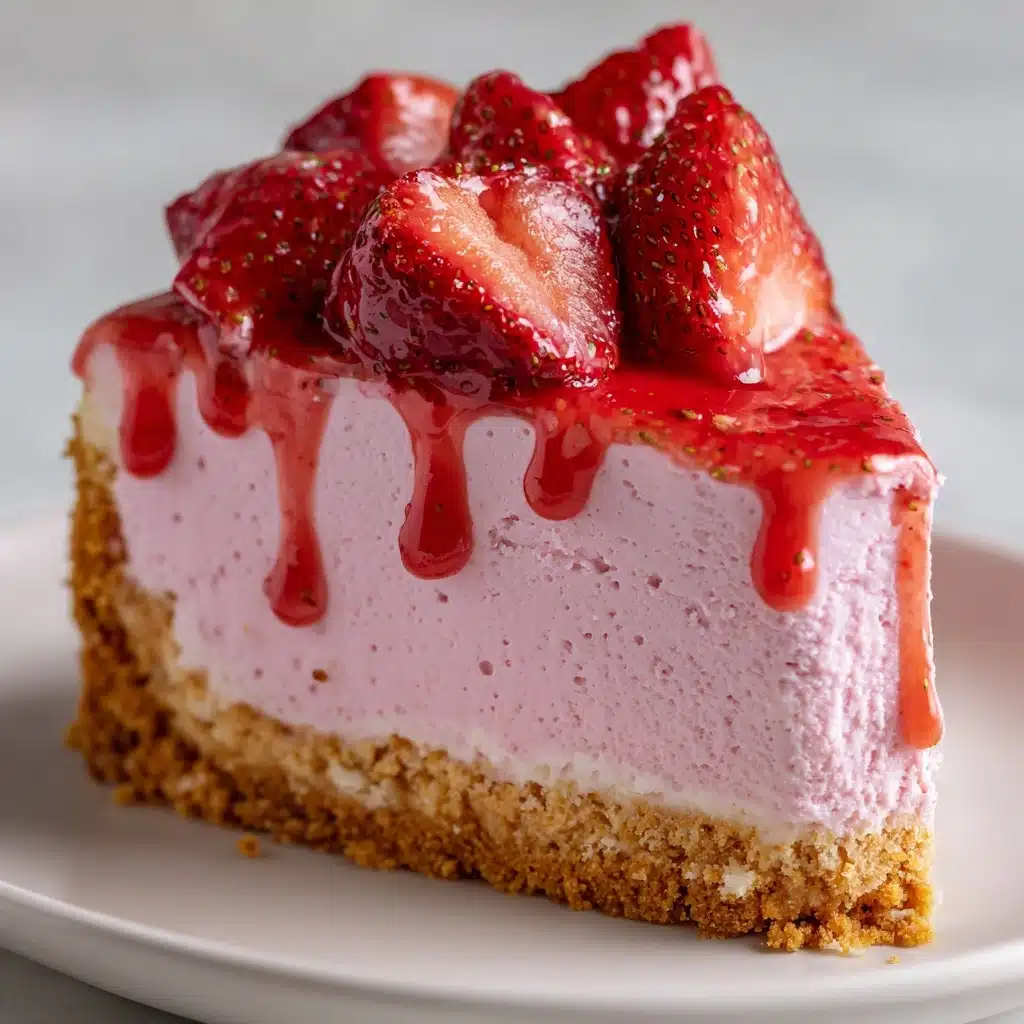 Easy Baked Raspberry Cheesecake (Gluten Free Option) Recipe - Recipe Image