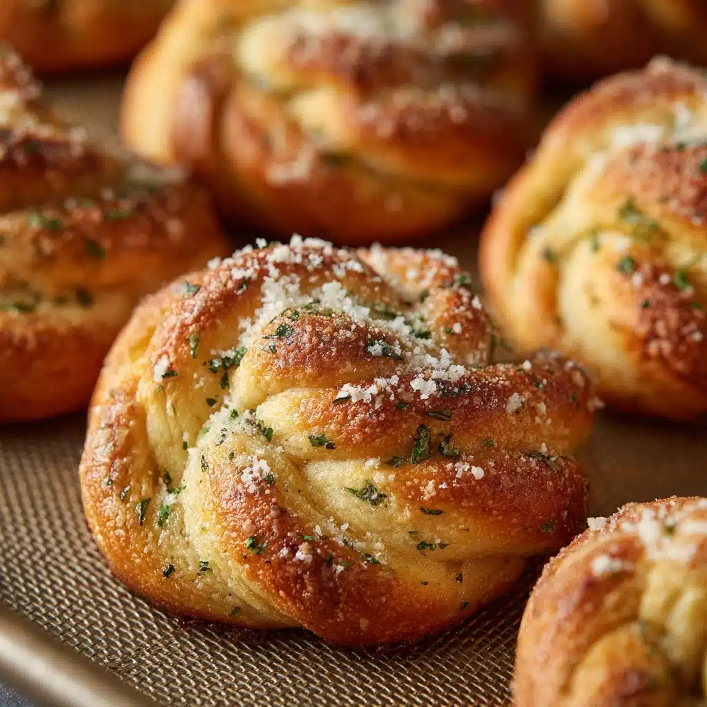 Homemade Garlic Knots Recipe