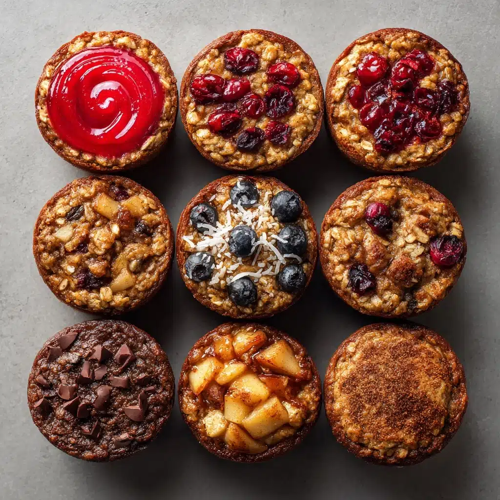 6 Baked Oatmeal Cups Flavors Recipe - Recipe Image