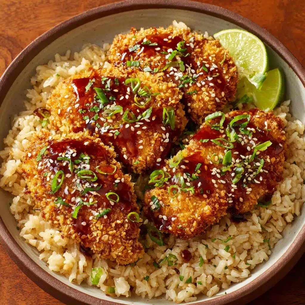 Baked Crunchy Hot Honey Chicken Recipe - Recipe Image