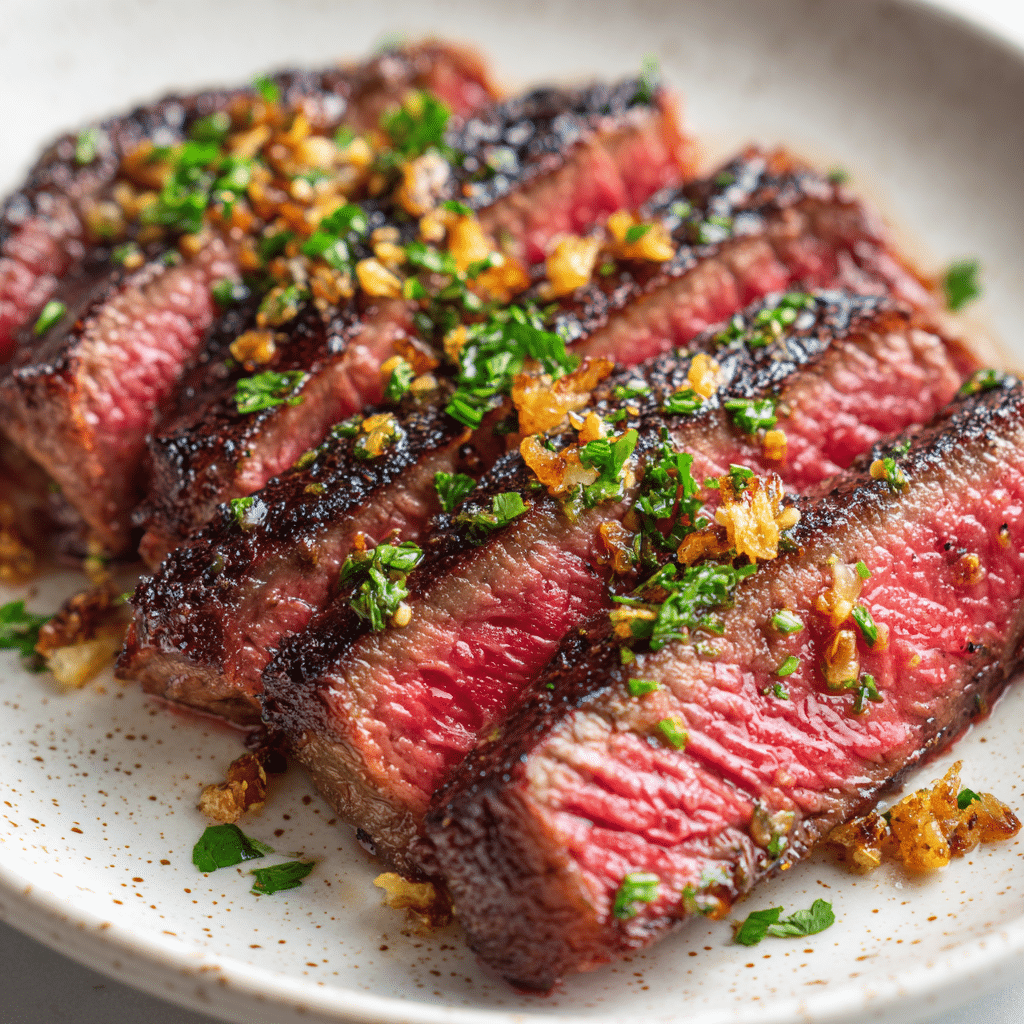 Garlic Butter Brazilian Steak Recipe - Recipe Image