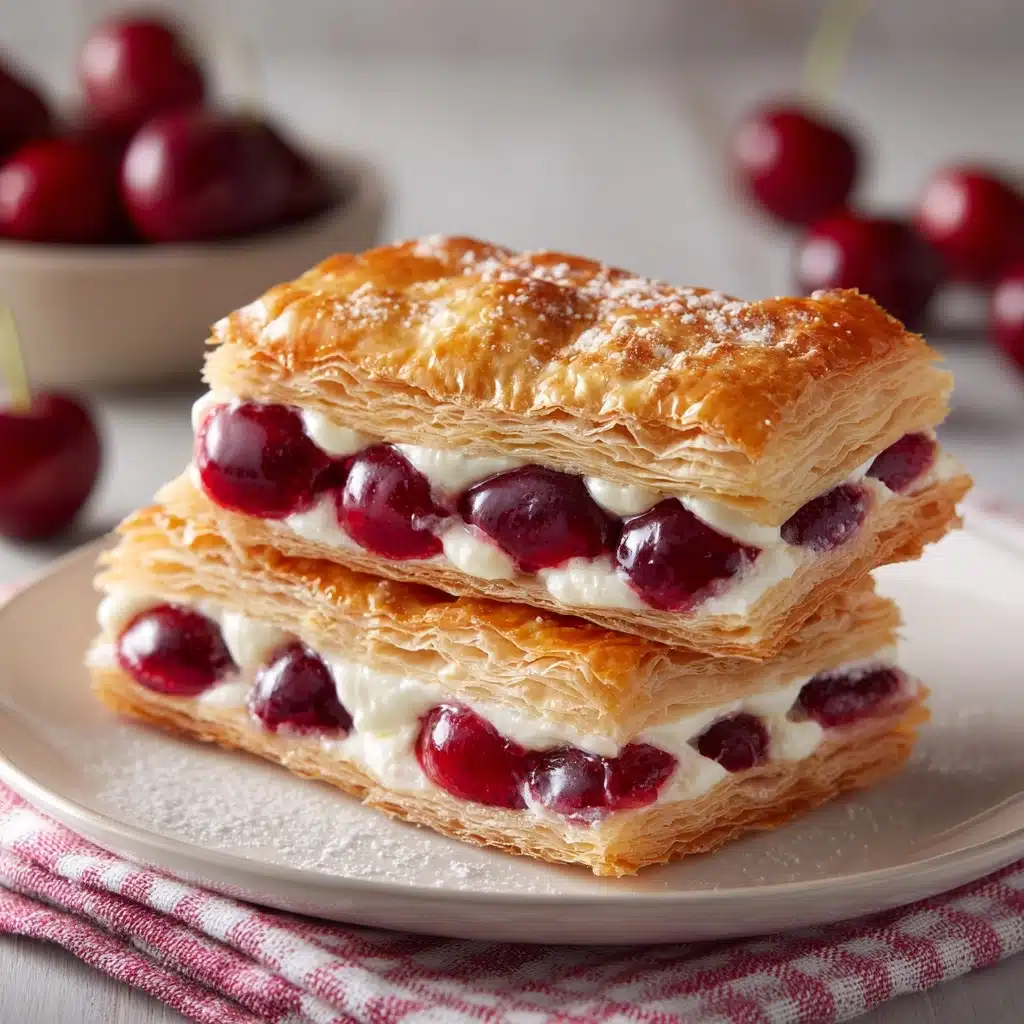 Cherry Cheese Danish Recipe - Recipe Image