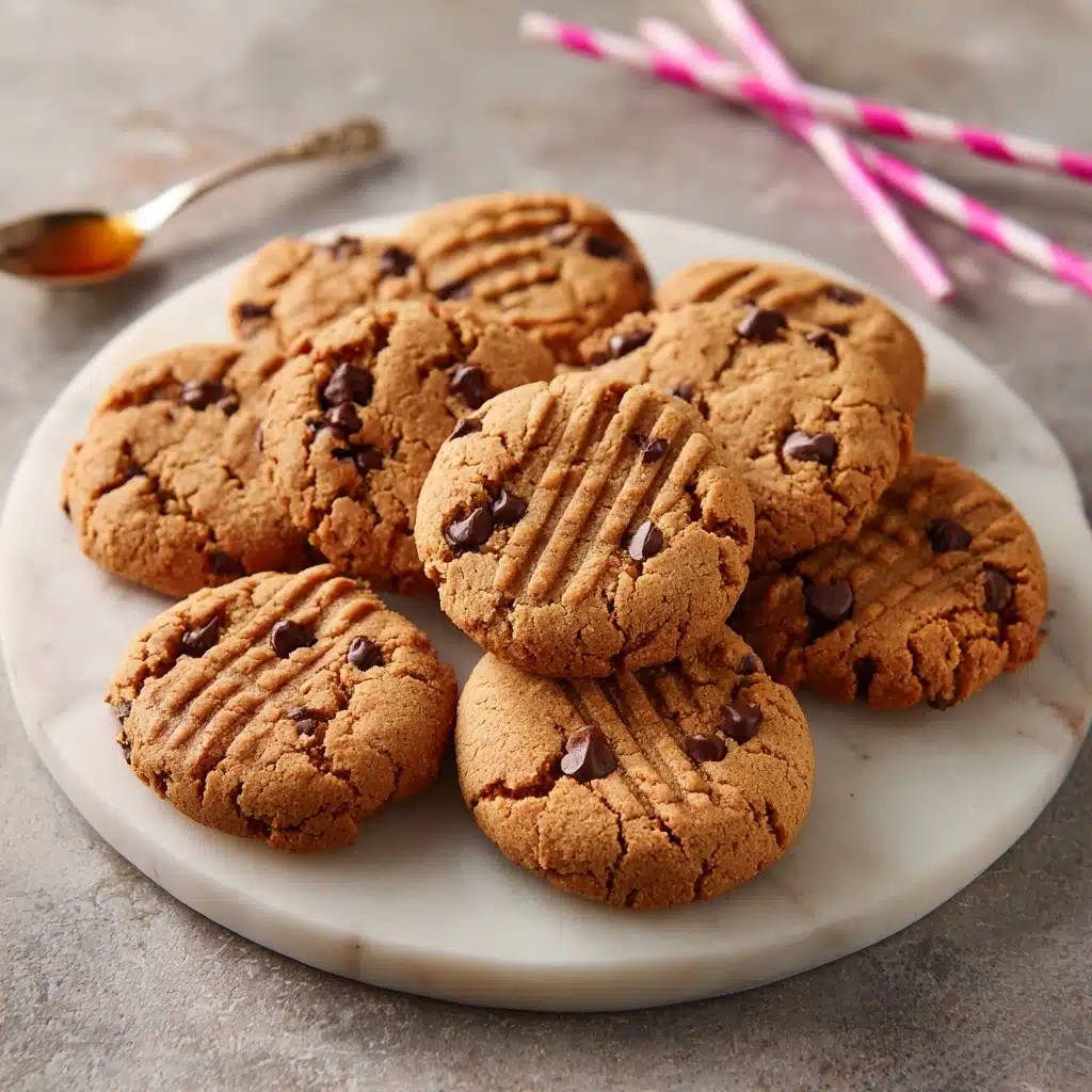 THE BEST CHOCOLATE CHIP PEANUT BUTTER COOKIES Recipe - Recipe Image