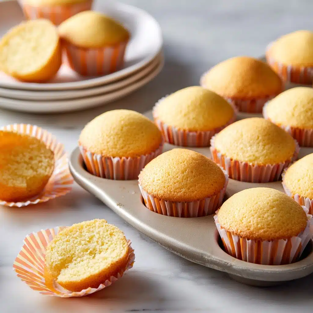 Mini Chiffon Cupcakes Recipe - Recipe Image