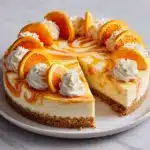 No-Bake Orange Creamsicle Cheesecake Recipe