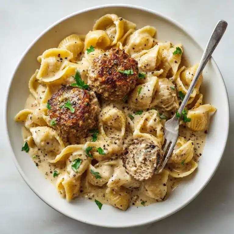 Swedish Meatball Pasta Bake Recipe