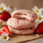 Strawberry Cheesecake Cookies Recipe