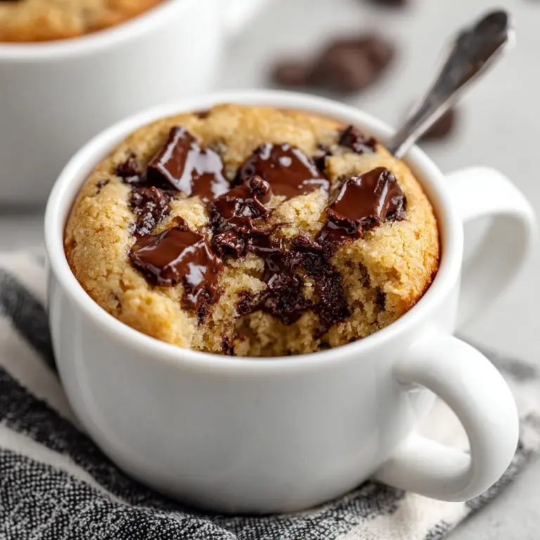 Cookie in a Mug Recipe