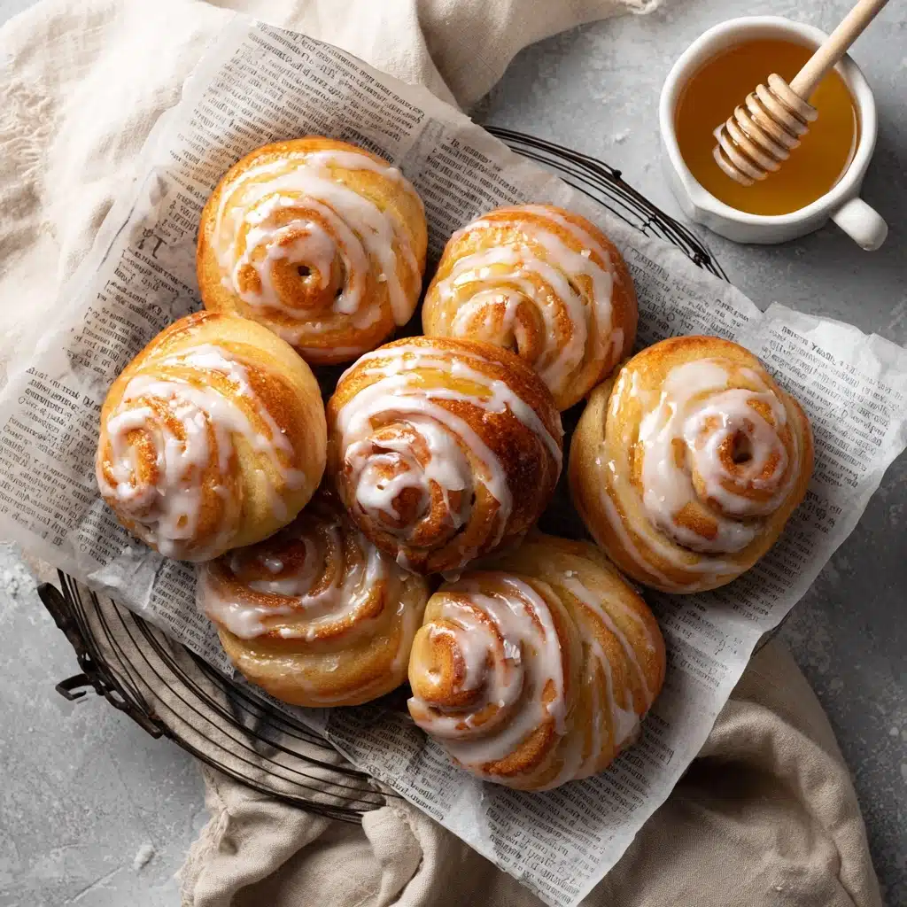 Homemade Honey Bun Recipe (Baked or Fried) Recipe - Recipe Image